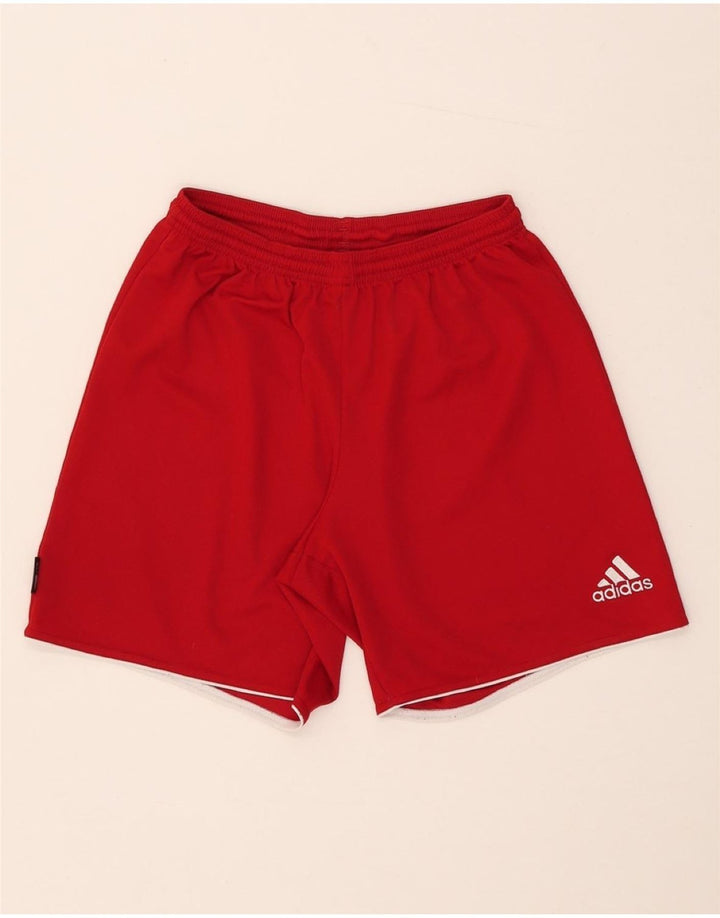 Adidas Herre Climalite Sportshorts Små Rød Polyester