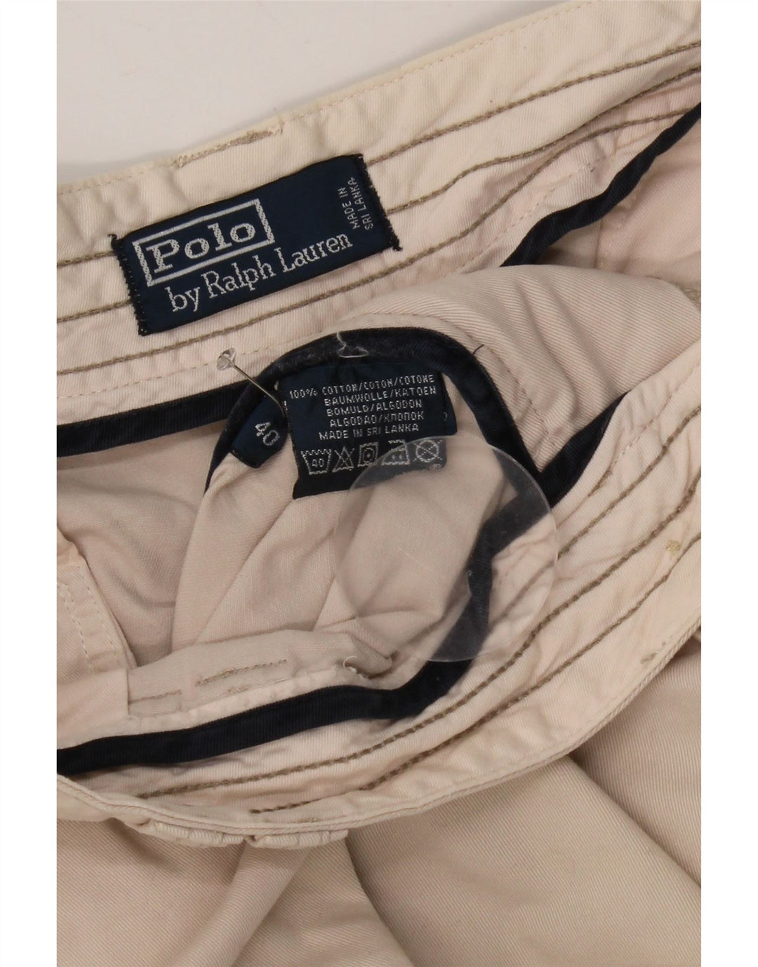 Ralph Lauren Herre Cargo Shorts W40 XL Beige Bomuld