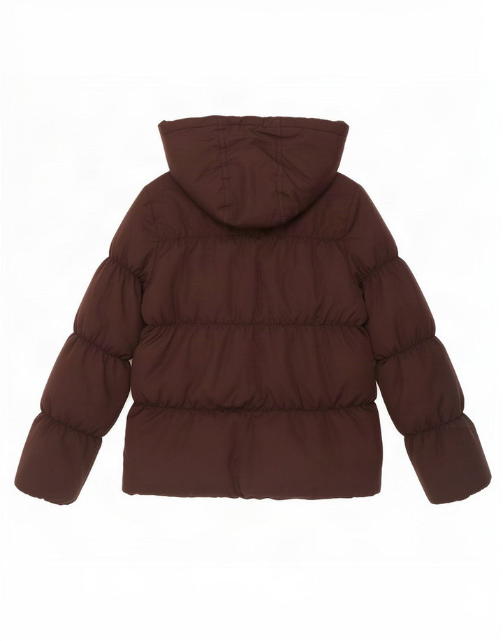 Gap Polstret hættejakke til kvinder UK 10 Lille Sort