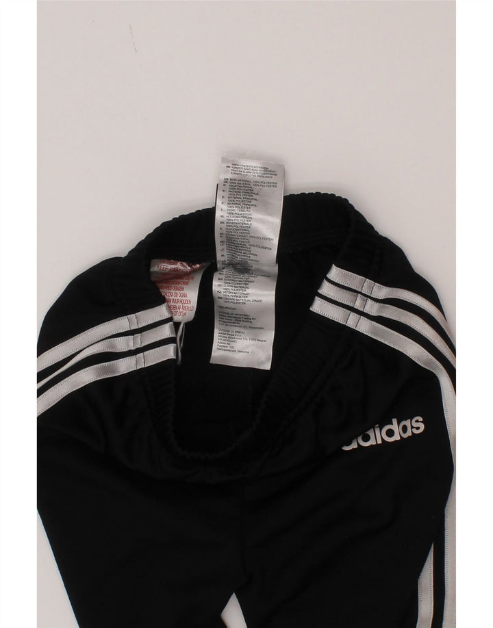 Adidas Drenge Træningsdragt Bukser Joggers 2-3 År Sort Polyester