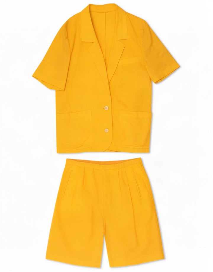 Vintage Dame 2 Knapsæt IT 46 Large W32 Yellow