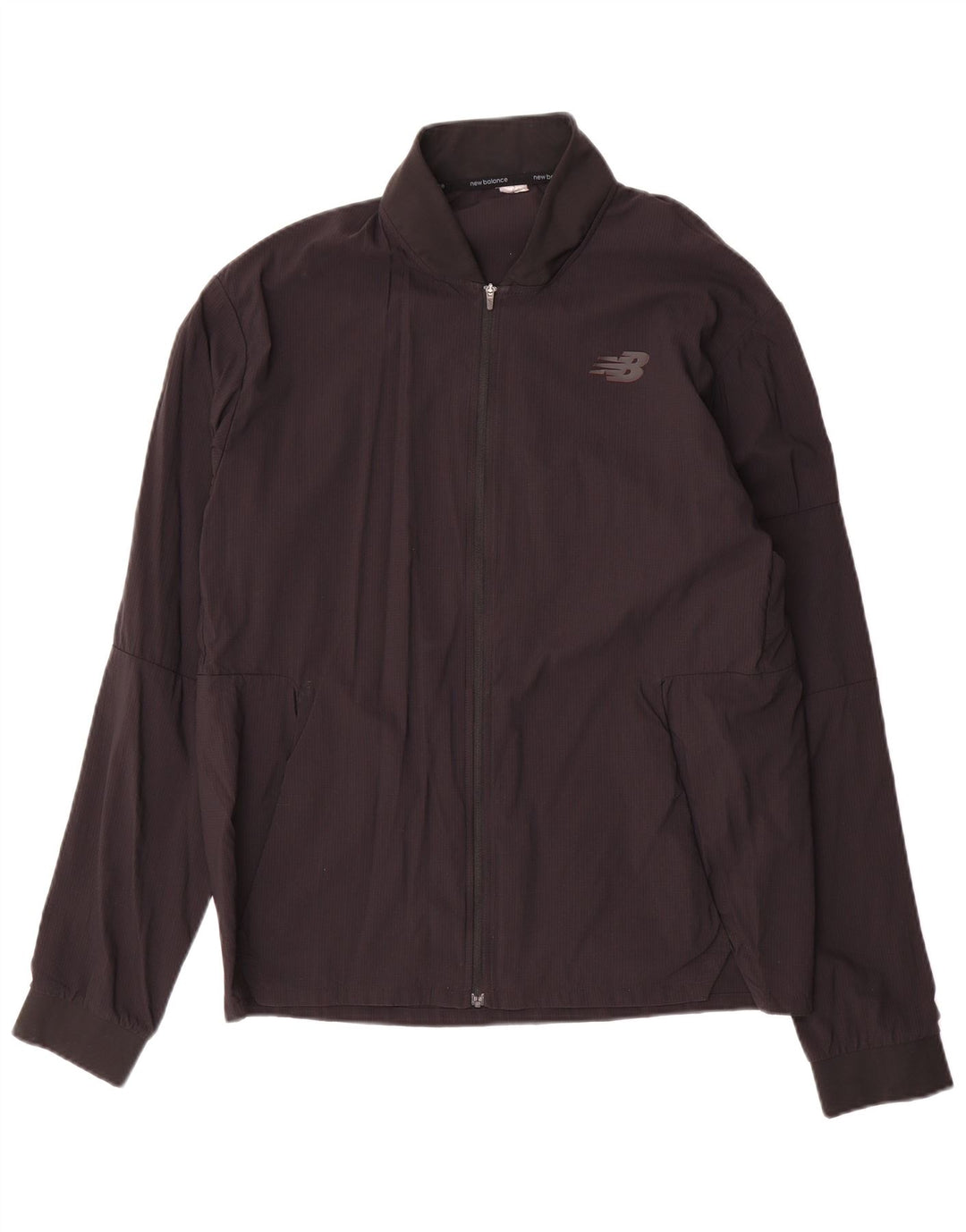 NEW BALANCE Træningsdragt til mænd Topjakke Medium Sort