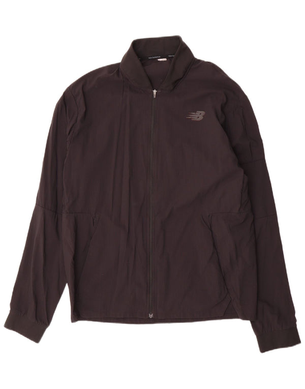 NEW BALANCE Træningsdragt til mænd Topjakke Medium Sort