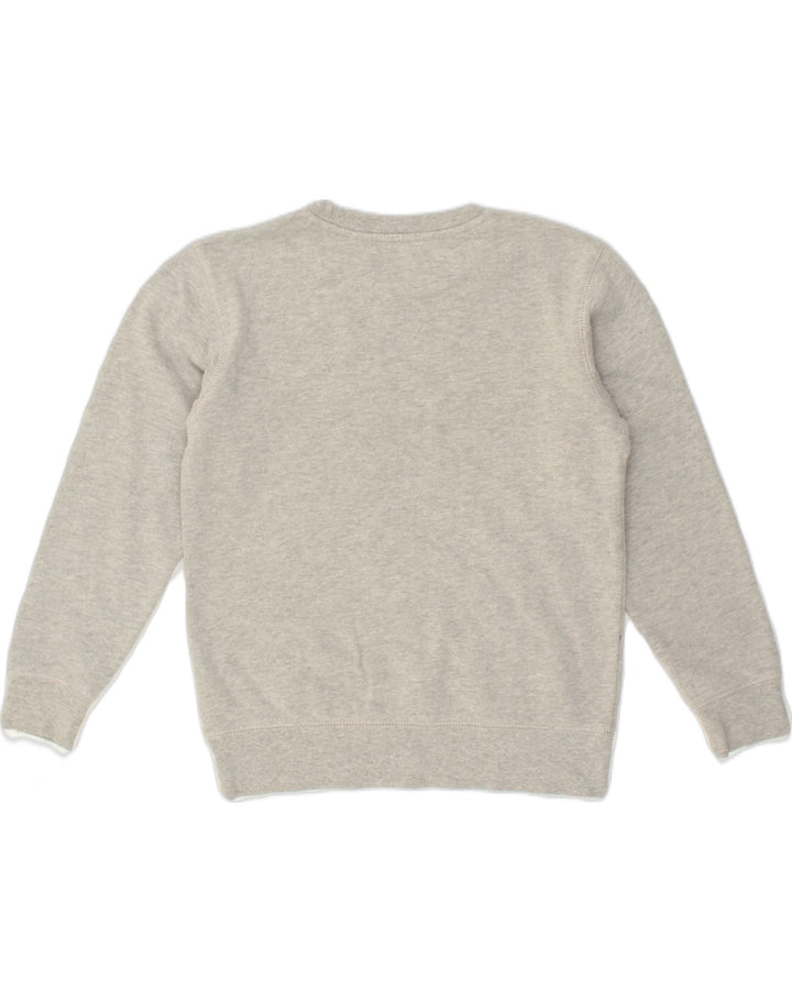 CHAMPION Womens Graphic Sweatshirt Jumper UK 12 Medium Grey Cotton | Vintage Champion | Thrift | Second-Hand Champion | Used Clothing | Messina Hembry 