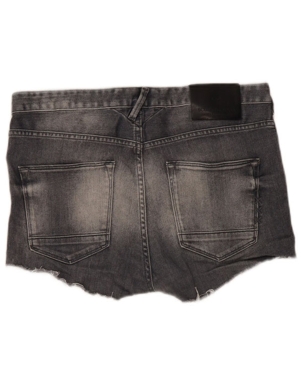 Scotch & Soda Dame Denim Hot Pants W30 medium grå bomuld