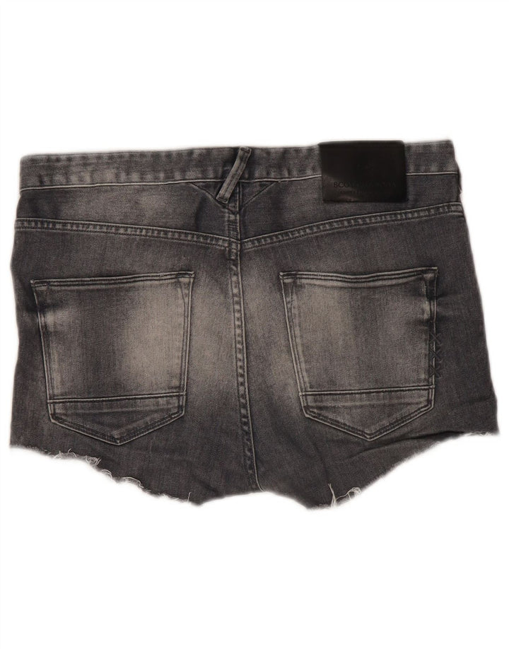 Scotch & Soda Dame Denim Hot Pants W30 medium grå bomuld