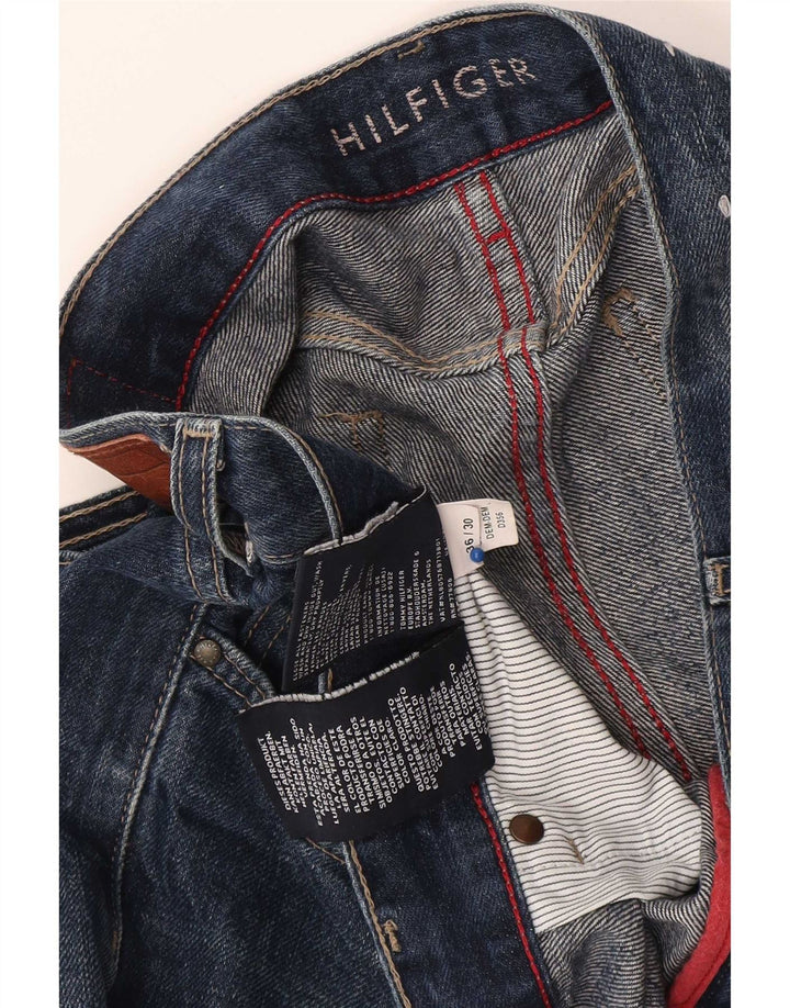 Tommy Hilfiger Herre Bootcut Jeans W36 L30 Blå Bomuld