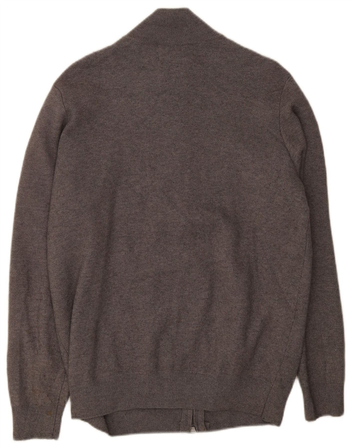 Massimo Dutti Herre Cardigan Sweater Large Grå