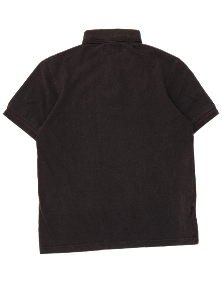 Fred Perry Herre Slim Fit Polo Shirt Medium Sort Colourblock Bomuld