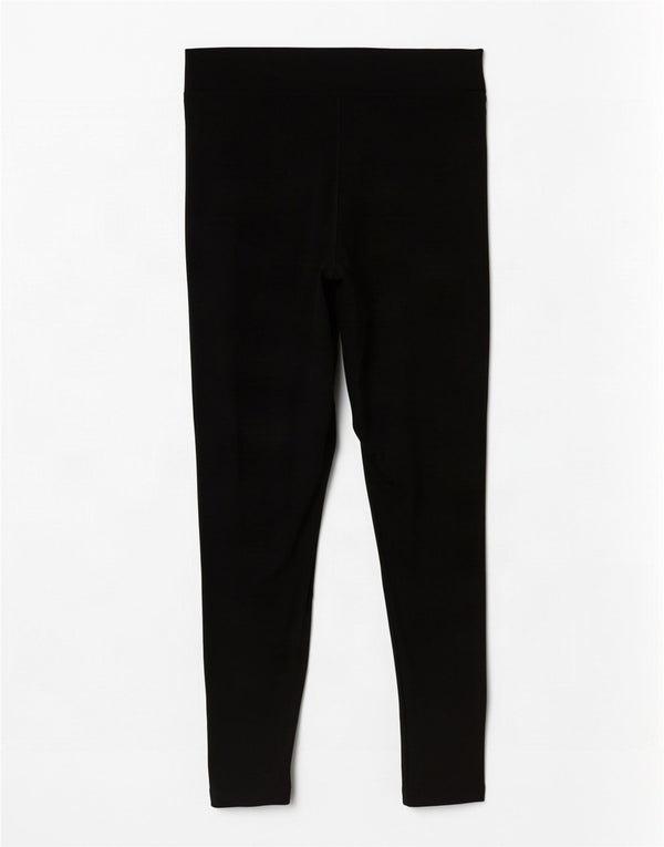 Puma Dame Leggings UK 12 Medium Sort Bomuld