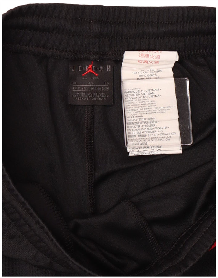 Jordan drenge grafiske sportsshorts 13-14 år XL sort polyester