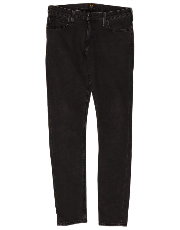 Lee Dame Malone Skinny Jeans W33 L32 Sort Bomuld