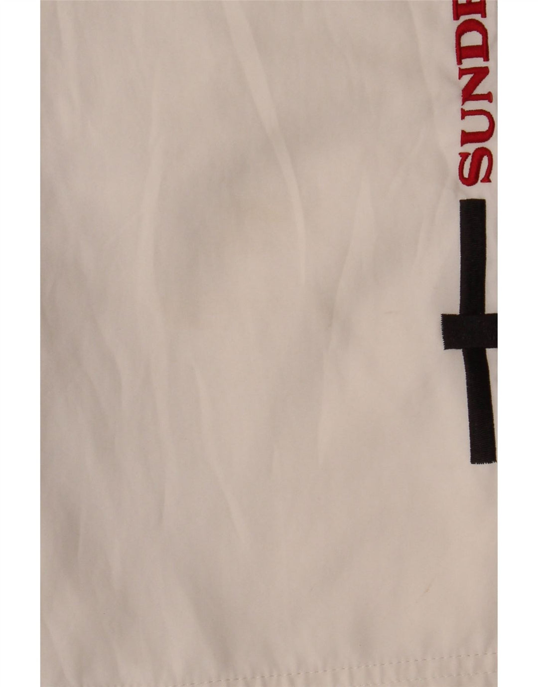 Sundek Herre Grafiske Badeshorts Stor Hvid Polyester