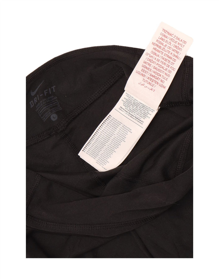 Nike Girls Dri Fit Leggings 12-13 år Stor sort polyester