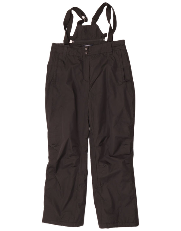 Mountain Warehouse Dame Dungarees Skibukser UK 16 Large Black