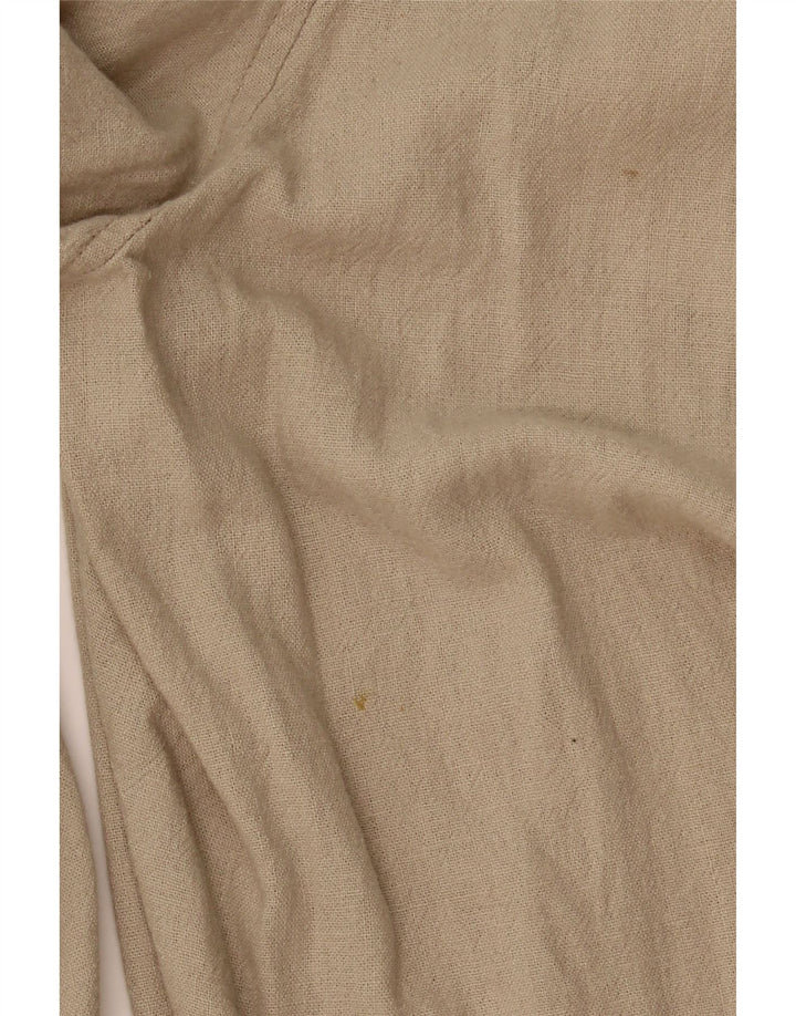 Marks & Spencer Herre Regular Fit Chinobukser W36 L33 Beige hør