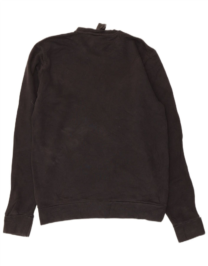 Adidas Sweatshirt-trøje til mænd, lille sort bomuld