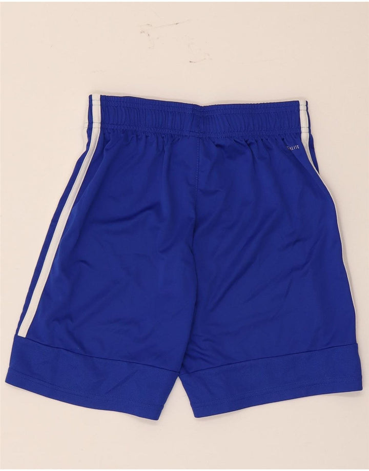 Adidas Boys Climalite Sportshorts 11-12 år Blå polyester