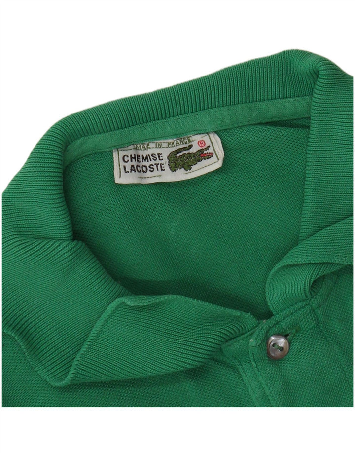 LACOSTE Herre Chemises poloshirt størrelse 4 Medium Grøn Bomuld