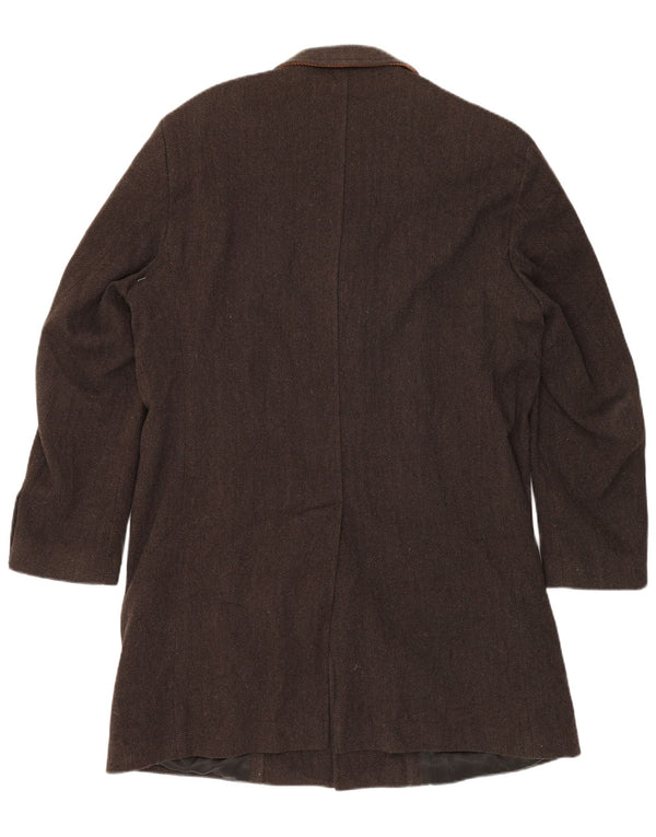 GANT Overfrakke til mænd UK 42 XL Brun sildebensuld