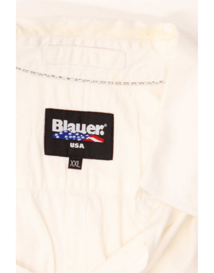 Blauer Herreskjorte 2XL Hvid