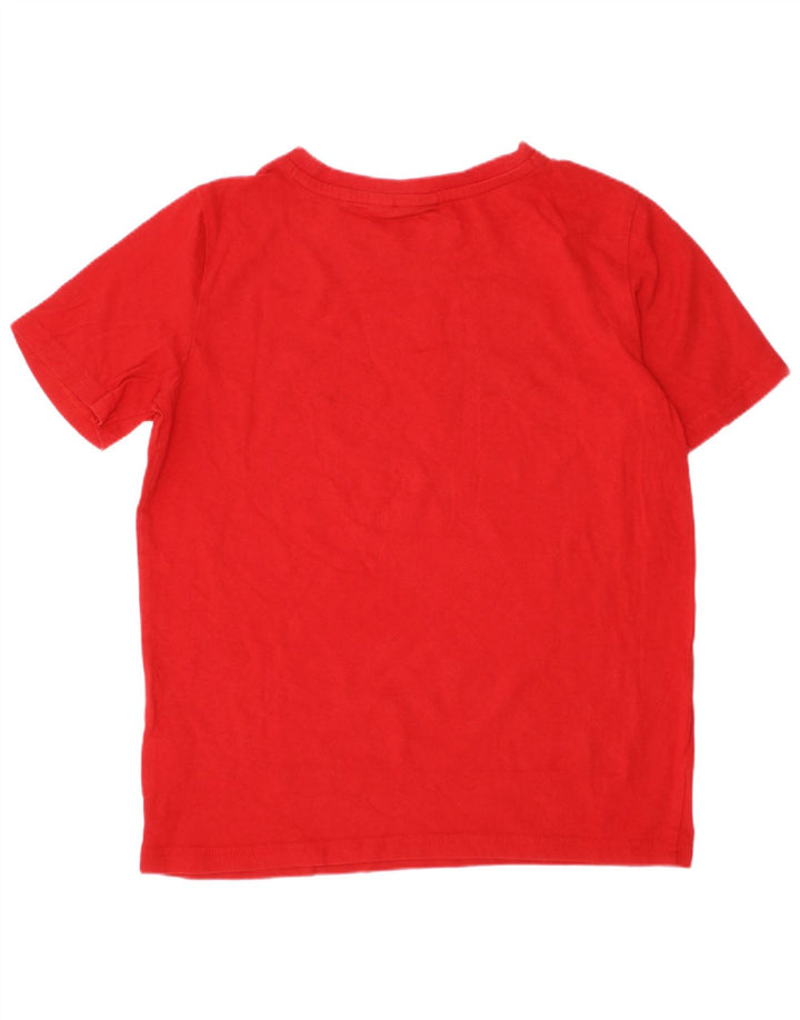 Puma drenge grafisk t-shirt top 7-8 år lille rød bomuld