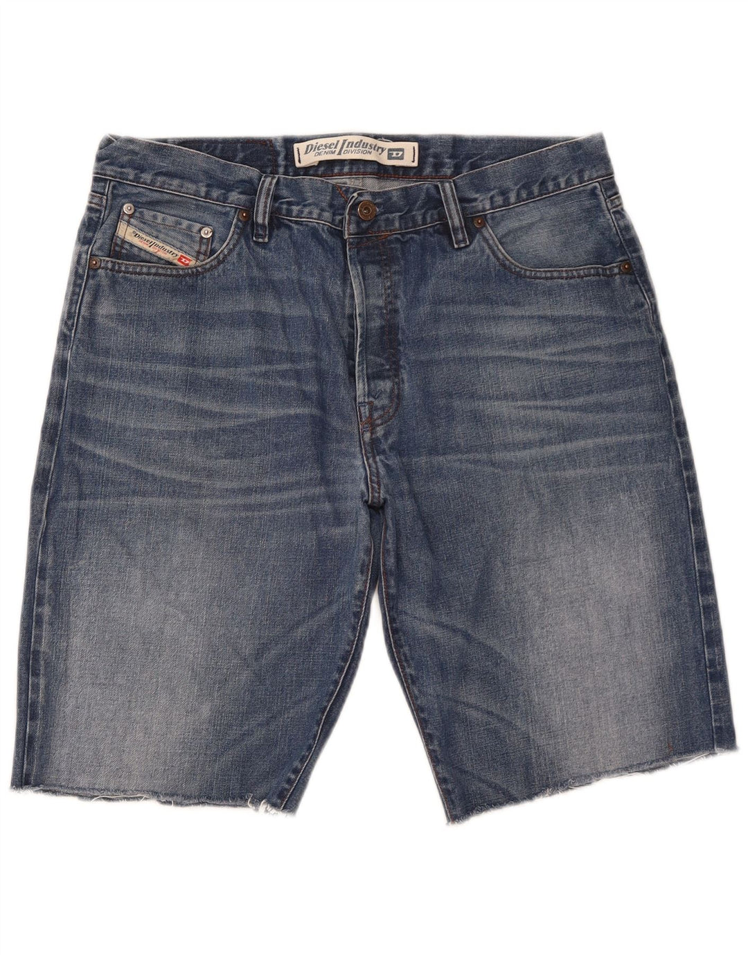 Diesel Herre Denim Shorts W38 XL Blå Bomuld
