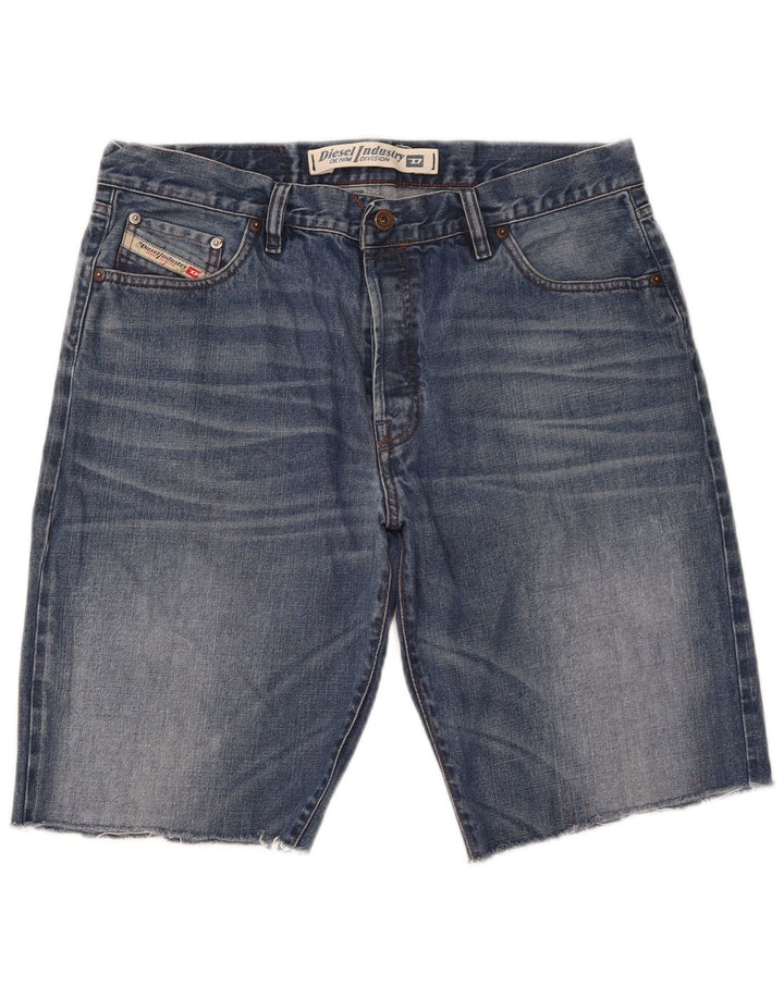 Diesel Herre Denim Shorts W38 XL Blå Bomuld
