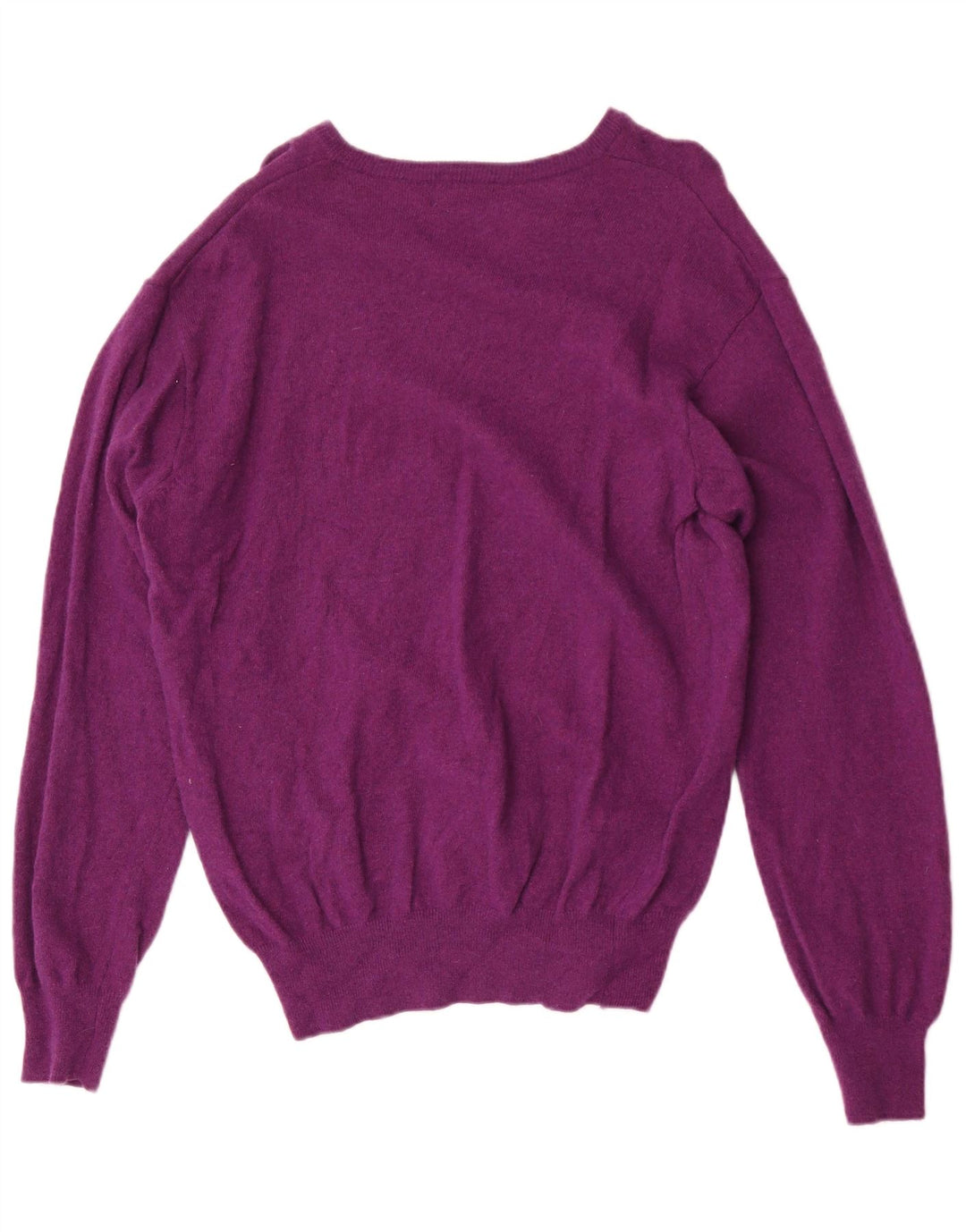 Kappa Dame V-hals sweater UK 16 Stor lilla uld