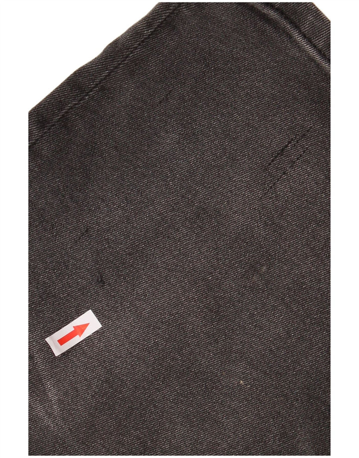 ZARA Denimshorts til mænd EU 46 XL W36 Grå bomuld