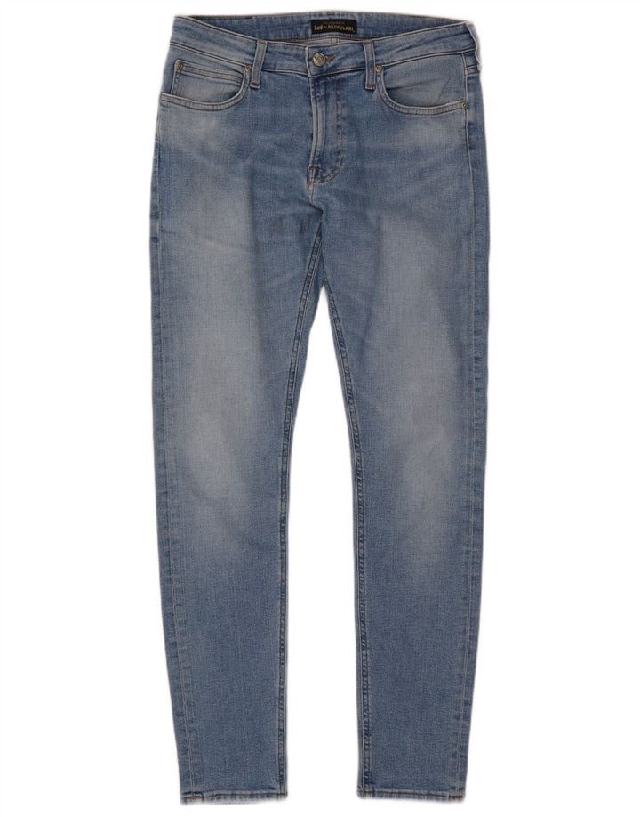 LEE Dame Malone Skinny Jeans W31 L30 Blå Bomuld