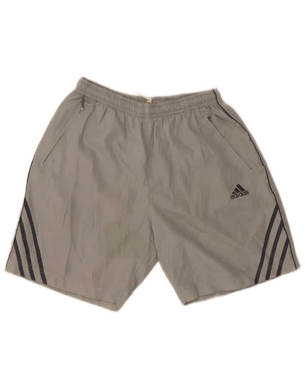 Adidas Herre Sportshorts UK 40/42 Medium Grey Polyester