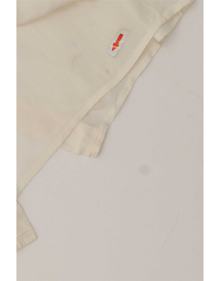 Arcadia skjortebluse til kvinder IT 46 Large Off White Acetate