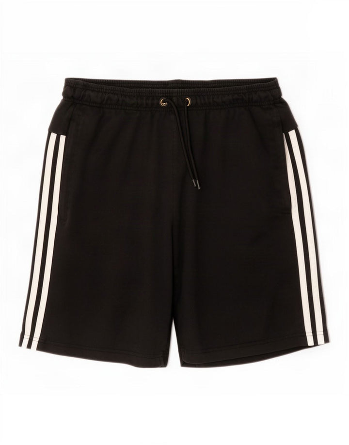 Adidas Sportsshorts til kvinder UK 12 Medium Sort Bomuld