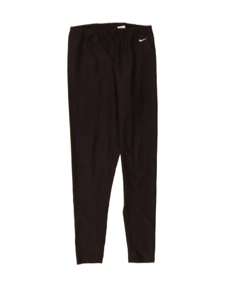 NIKE Womens Tracksuit Trousers US 8/10 Medium  Black Polyester Vintage Nike and Second-Hand Nike from Messina Hembry 