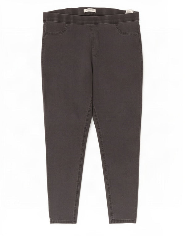 Marks & Spencer Dame Crop Jegging Jeans UK 16 Large W34 L25 Grå Bomuld
