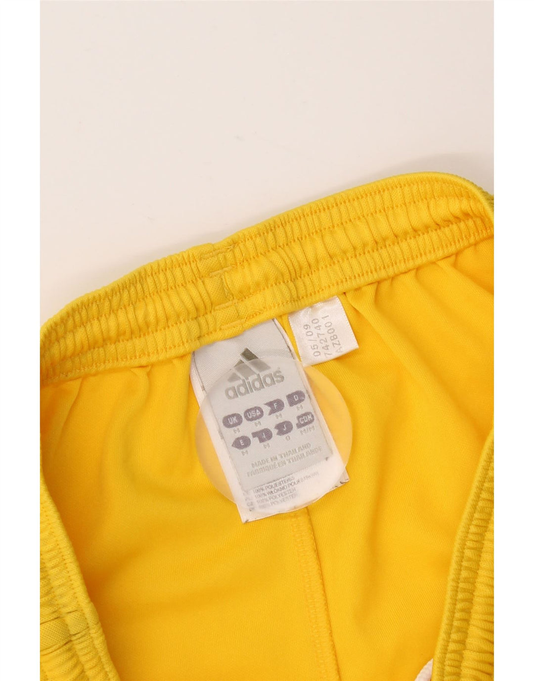 Adidas drenge grafiske sportsshorts 11-12 år Medium gul polyester