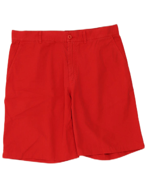 Sergio Tacchini Herre Chino Shorts IT 48 Medium W32 Rød Bomuld