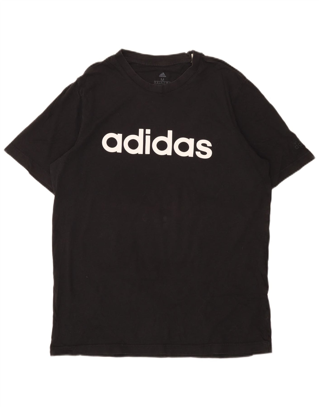 Adidas Herre Regular Graphic T-Shirt Top Medium Sort