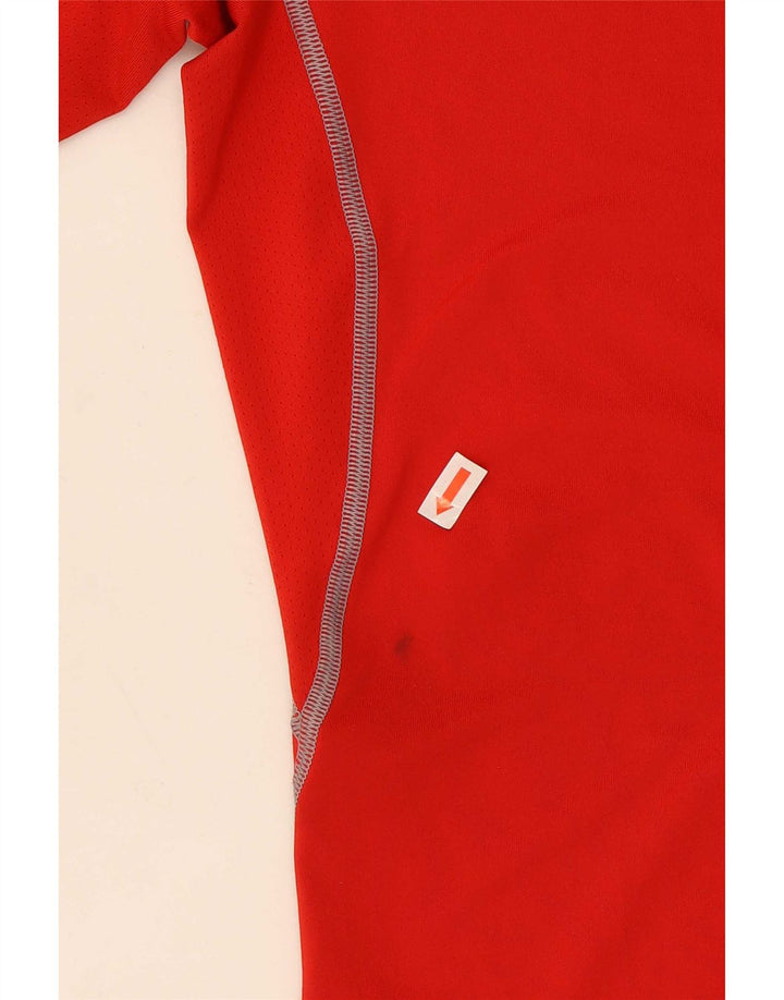 Under Armour Herre Compression T-Shirt Top Lille Rød
