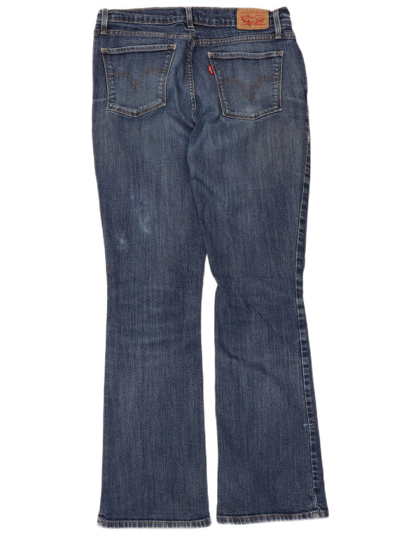 Levi's Dame 515 Bootcut Jeans US 8 Medium W30 L29 Blå Bomuld