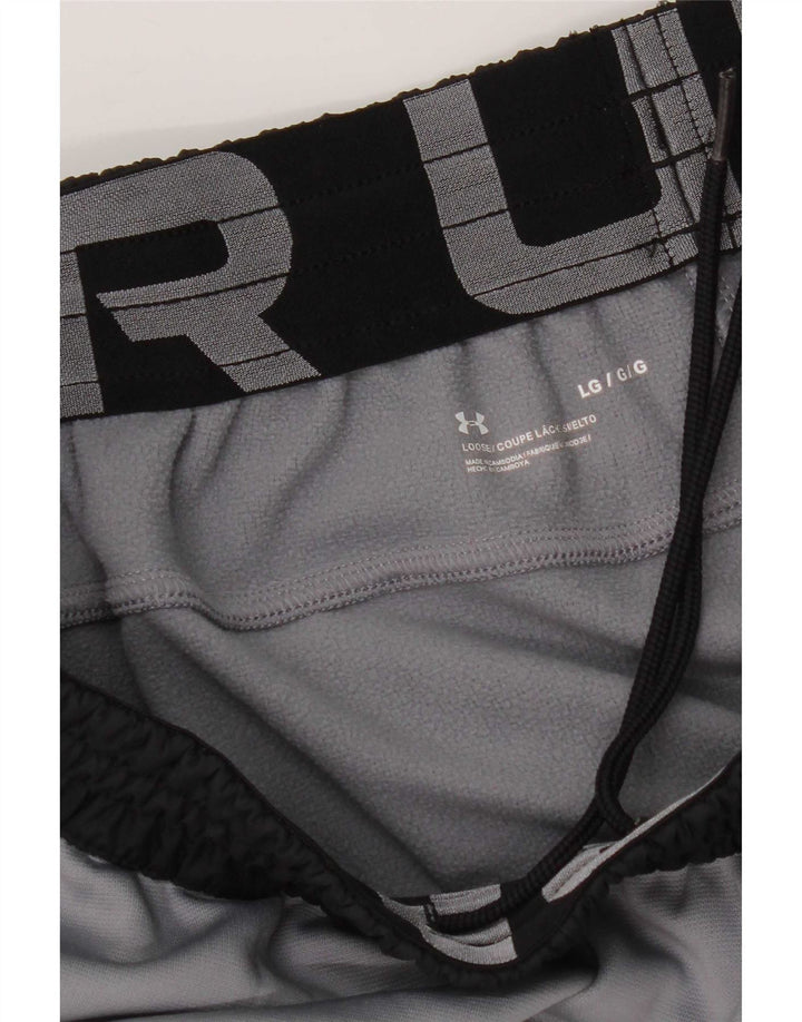 Under Armour Herre grafisk træningsdragt Bukser Joggers Large Grå Colourblock