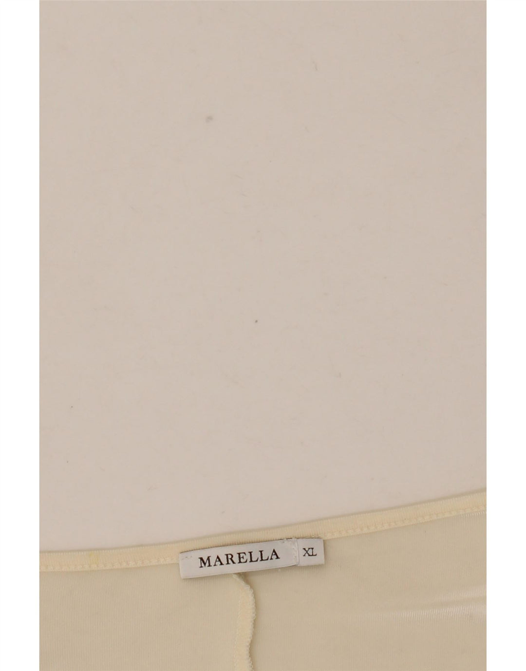 Marella Dame 3/4 ærmet bluse Top UK 18 XL Hvid