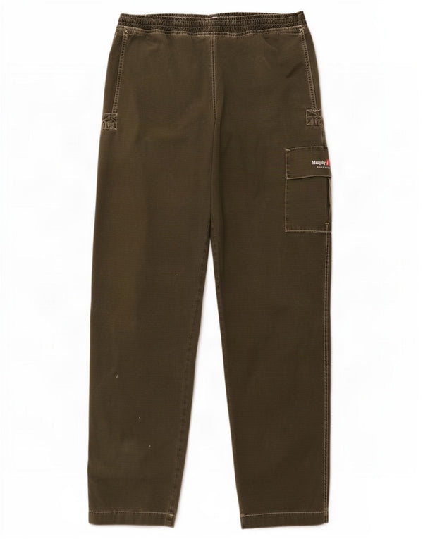 Murphy & Nye Herre Straight Cargo Bukser 2XL W42 L34 Grøn Bomuld
