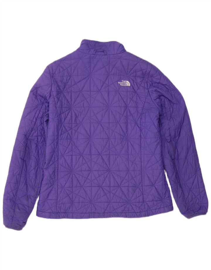 The North Face Dame Quiltet Jakke UK 16 Stor Lilla Nylon