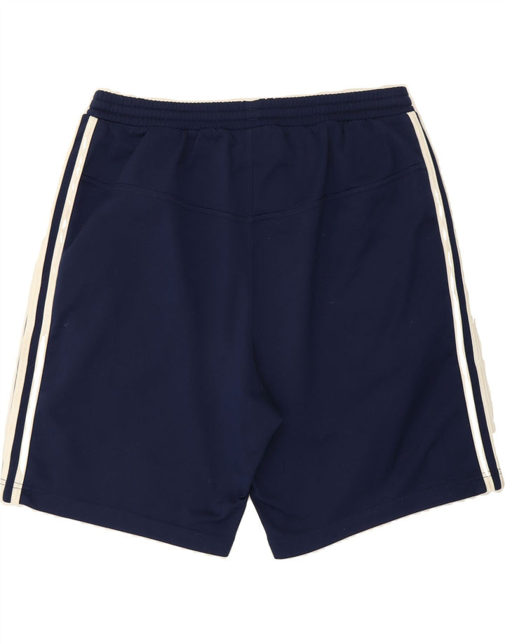 ADIDAS Mens Sport Shorts Large Blue Polyester Vintage Adidas and Second-Hand Adidas from Messina Hembry 