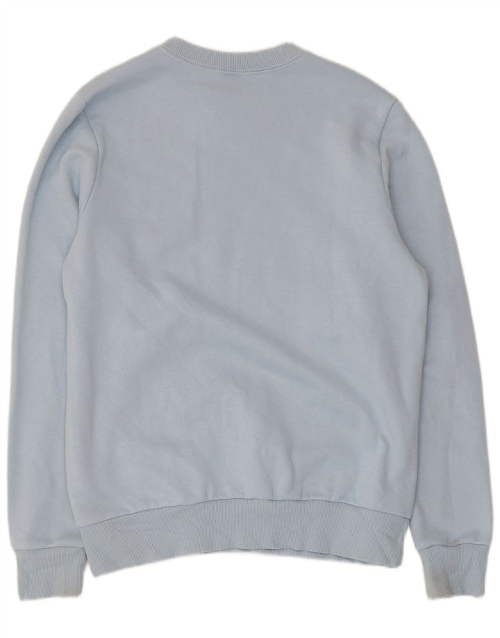 Reebok Herre Grafisk Sweatshirt Jumper Medium Blå Bomuld