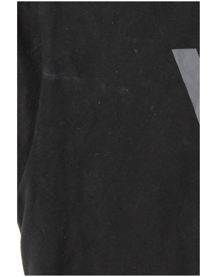 Vans Herre Grafisk Sweatshirt Jumper Lille sort bomuld