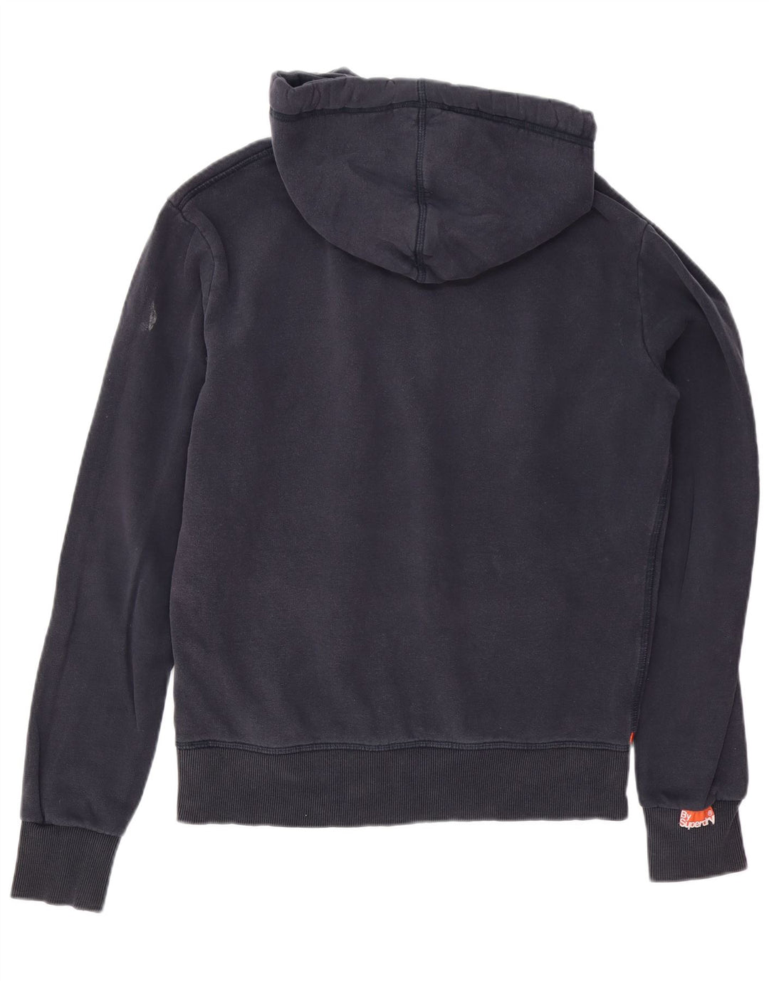 Superdry Grafisk hættetrøje til mænd mellem marineblå bomuld
