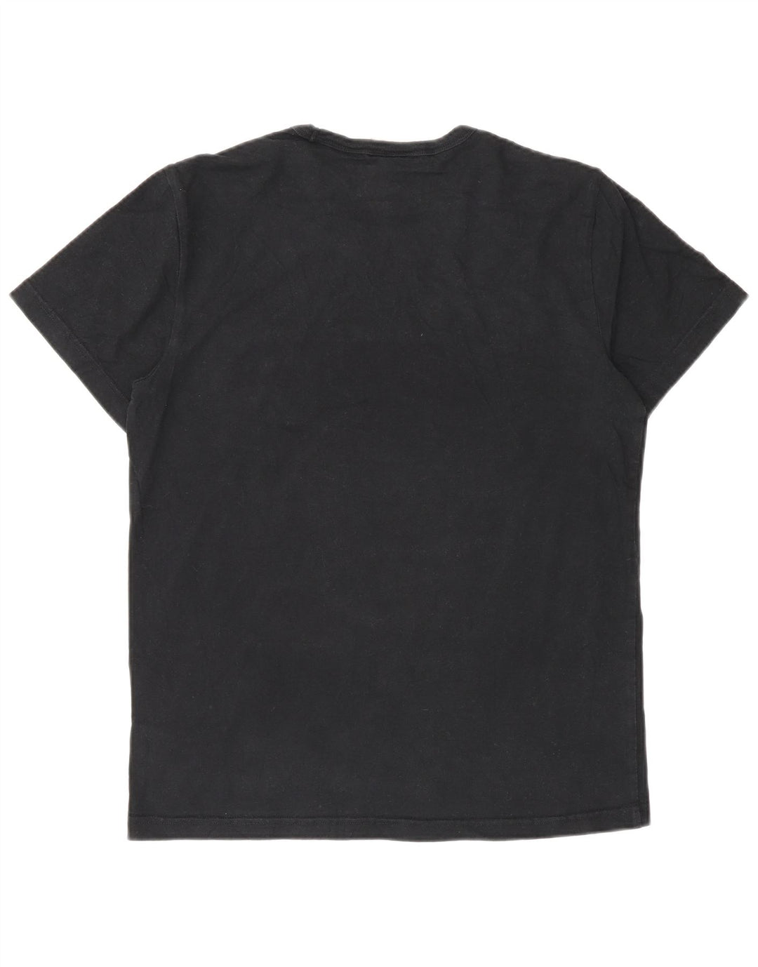 Champion Herre grafisk T-shirt top lille sort bomuld
